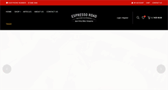 Desktop Screenshot of espressoroad.co.nz